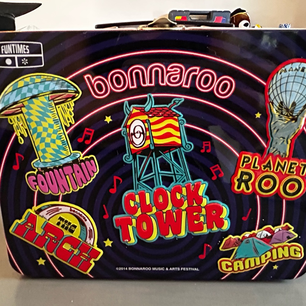 Bonnaroo Festival Themed Tin Sign